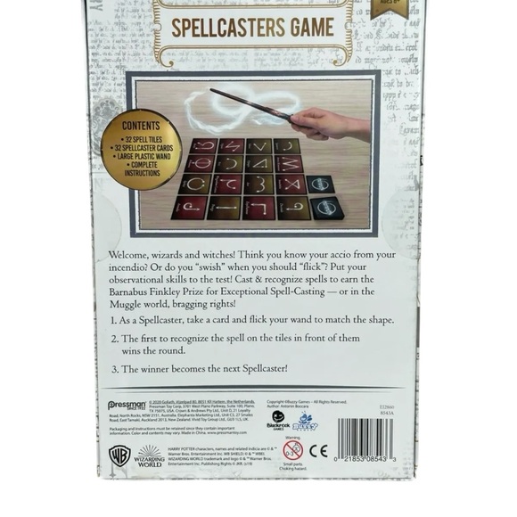 Harry Potter Spellcasters Game Retired NOS 2020 NIB Factory Sealed - Picture 7 of 13